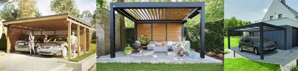 Terraconcept fabrication et pose de carport pergola annexe habitation bois sur Sceaux 92330