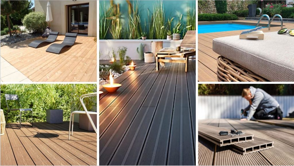 Artisan constructeur pose et installation de votre terrasse en bois composite sur plot ou dalle béton devis prix grand idf 78 91 92 94 95