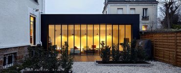 Une Extension, Terrasse et Allée à Rueil Malmaison 92